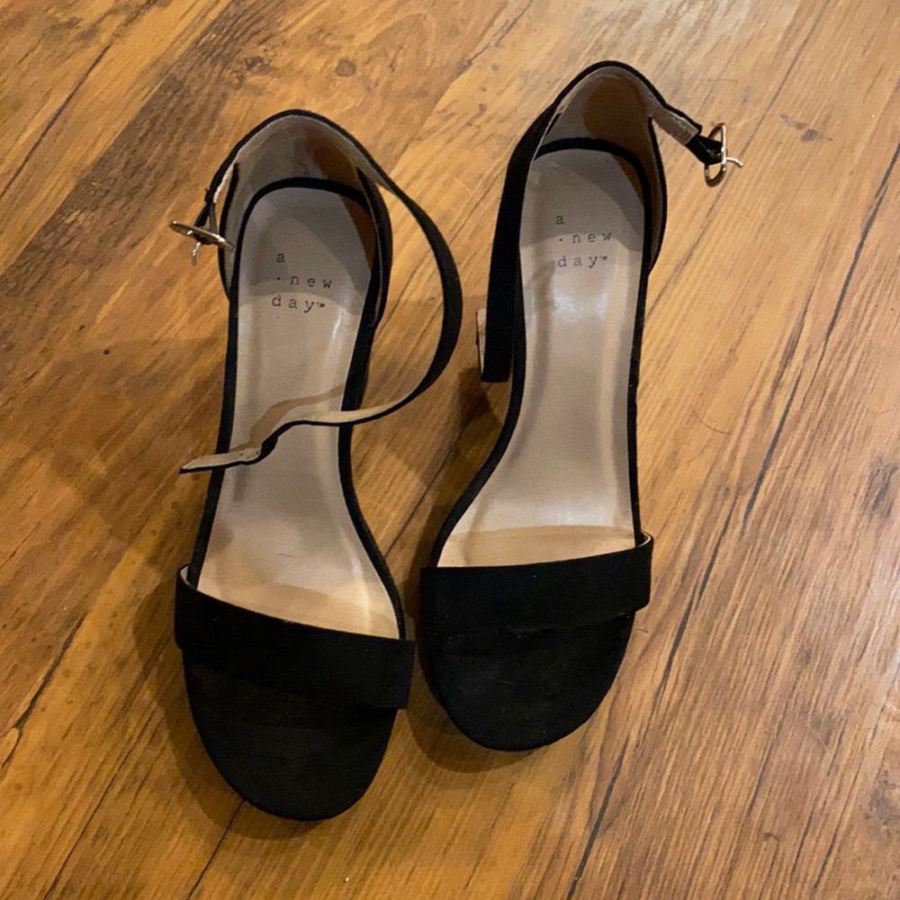 Black high heels